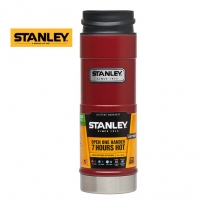 Stanley经典系列一键式不锈钢真空保温杯473毫升红色10-01394-111