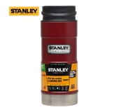 Stanley经典系列一键式不锈钢真空保温杯354毫升红色10-01569-047