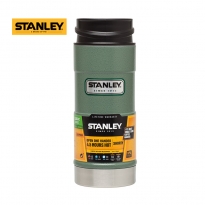 Stanley经典系列一键式不锈钢真空保温杯354毫升绿色10-01569-013