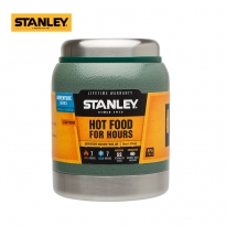 Stanley探险系列不锈钢真空保温焖烧罐414毫升绿色10-01610-005