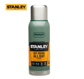 Stanley探险系列不锈钢真空保温壶1升绿色10-01570-003