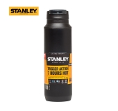 Stanley山地系列一键式不锈钢真空保温随行杯473毫升黑色10-02285-008