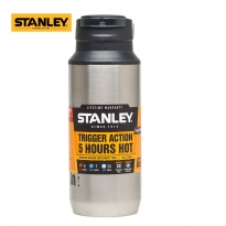 Stanley山地系列一键式不锈钢真空保温随行杯354毫升不锈钢色10-02284-007