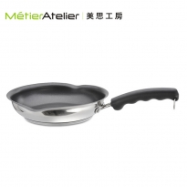 美思工房20cm双鸭嘴煎锅K0065C