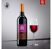 首彩红酒澳洲原瓶进口  88梅洛红葡萄酒