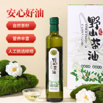 野生山茶油500ml单瓶装
