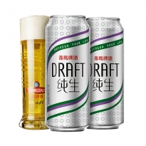 青岛啤酒纯生8度500*18罐啤