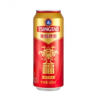 青岛啤酒10度500*12福罐啤