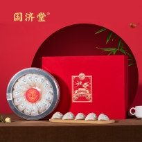 国济堂.国缤级溯源干燕窝礼盒 100g 大盏（红色）